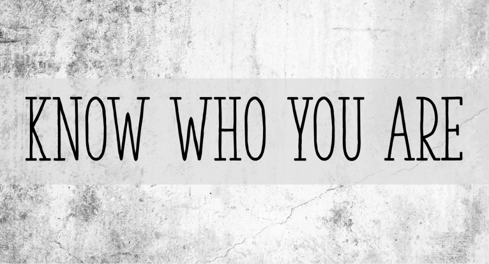 Know Who You Are Image