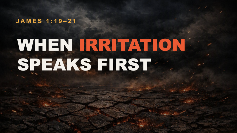 When Irritation Speaks First Image