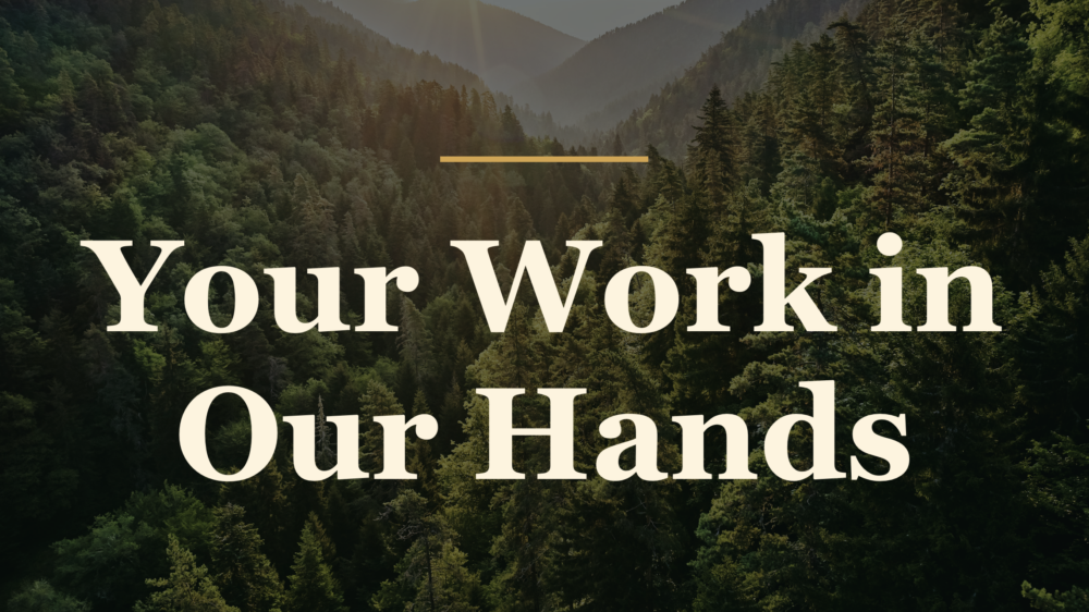 Your Work in Our Hands Image